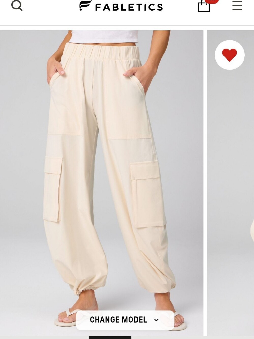 Fabletics Daydreamer+ Pant In Almond Milk - Picture 1 of 8
